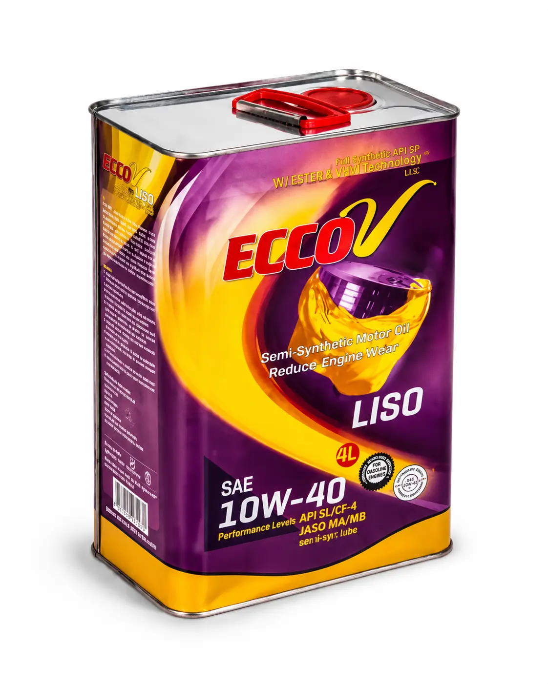 ecco_V_liso روﻏﻦﻣﻮﺗﻮر ﻧﯿﻤﻪ ﺳﻨﺘﺰی Liso